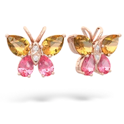 matching earrings - Butterfly