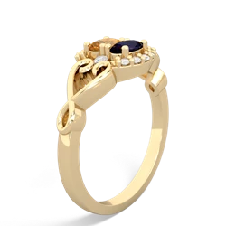 Citrine Love Nest 14K Yellow Gold ring R5860