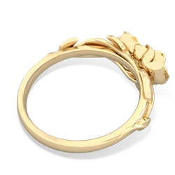 Emerald Rose Garden 14K Yellow Gold ring R5510