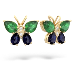 matching earrings - Butterfly