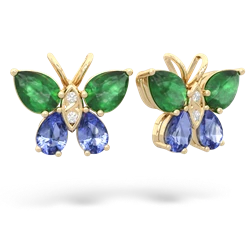 matching earrings - Butterfly