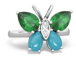 matching rings - Butterfly