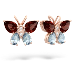 matching earrings - Butterfly