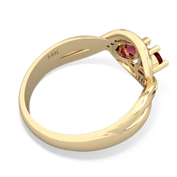 Garnet Summer Winds 14K Yellow Gold ring R5342