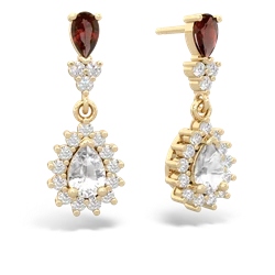 similar item - Halo Pear Dangle