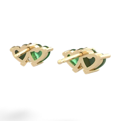 Jade Sweethearts 14K Yellow Gold earrings E5260