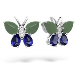 matching earrings - Butterfly