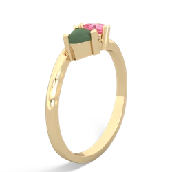 Jade Sweethearts 14K Yellow Gold ring R5260