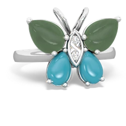 matching rings - Butterfly