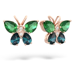 matching earrings - Butterfly