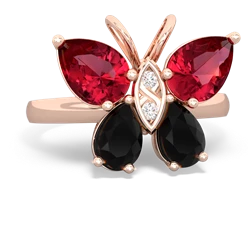 matching rings - Butterfly