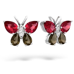 matching earrings - Butterfly