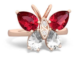 matching rings - Butterfly