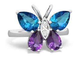 matching rings - Butterfly