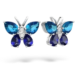 matching earrings - Butterfly