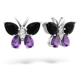 matching earrings - Butterfly