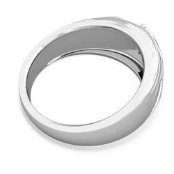 Onyx Men's Streamline 14K White Gold ring R0460