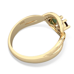 Onyx Summer Winds 14K Yellow Gold ring R5342