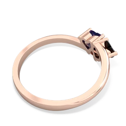 Onyx Sweethearts 14K Rose Gold ring R5260