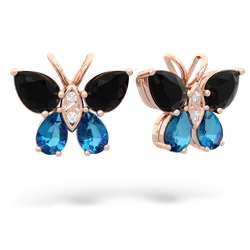 matching earrings - Butterfly