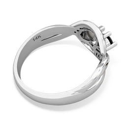 Onyx Summer Winds 14K White Gold ring R5342