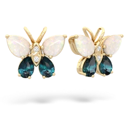 matching earrings - Butterfly