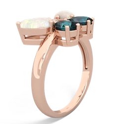 Opal Butterfly 14K Rose Gold ring R2215