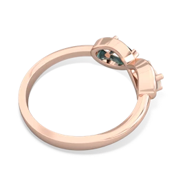 Opal Infinity 14K Rose Gold ring R5050