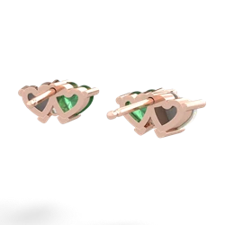 Opal Sweethearts 14K Rose Gold earrings E5260