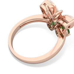 Opal Butterfly 14K Rose Gold ring R2215