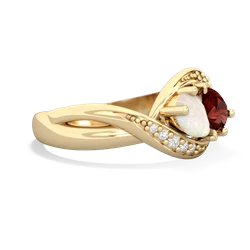 Opal Summer Winds 14K Yellow Gold ring R5342