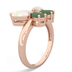 Opal Butterfly 14K Rose Gold ring R2215