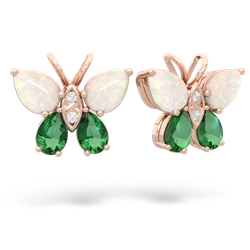 matching earrings - Butterfly