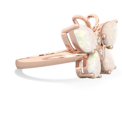 Opal Butterfly 14K Rose Gold ring R2215