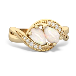 Opal Summer Winds 14K Yellow Gold ring R5342