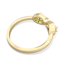 Opal Infinity 14K Yellow Gold ring R5050