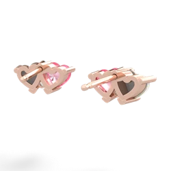 Opal Sweethearts 14K Rose Gold earrings E5260