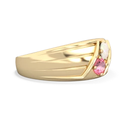 Opal Men's Streamline 14K Yellow Gold ring R0460