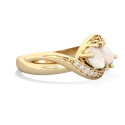 Opal Summer Winds 14K Yellow Gold ring R5342