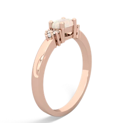 Opal Simply Elegant East-West 14K Rose Gold ring R2480