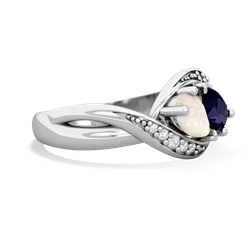 Opal Summer Winds 14K White Gold ring R5342