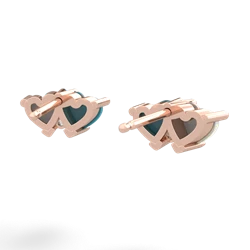 Opal Sweethearts 14K Rose Gold earrings E5260