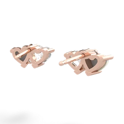 Opal Sweethearts 14K Rose Gold earrings E5260