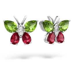 matching earrings - Butterfly