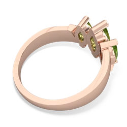 Onyx Three Peeks 14K Rose Gold ring R2433