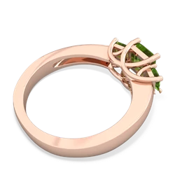 Onyx Three Stone Trellis 14K Rose Gold ring R4015