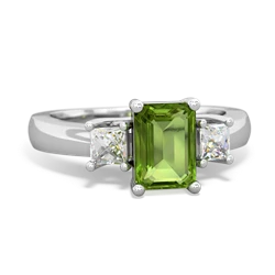 similar item - Diamond Three Stone Emerald-cut Trellis