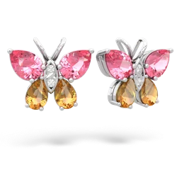 matching earrings - Butterfly