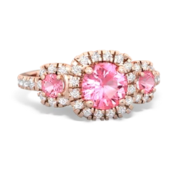 Alexandrite Regal Halo 14K Rose Gold ring R5350