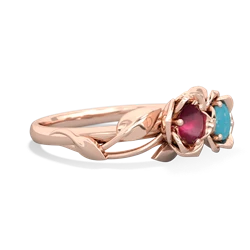 Ruby Rose Garden 14K Rose Gold ring R5510